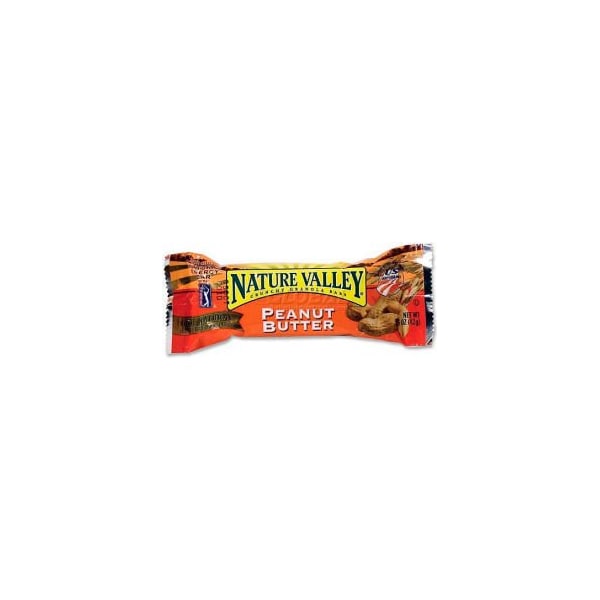 Advantus Nature Valley Crunchy Granola Bar, Peanut Butter, 1.5 Oz, 18/Box GNMSN3355 - main